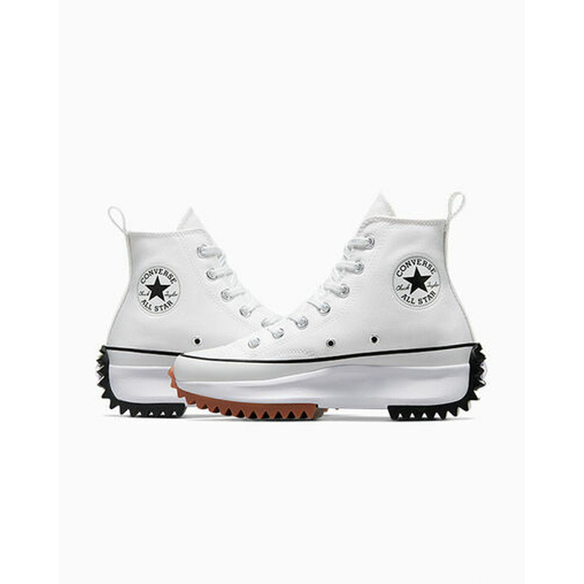 Women's casual trainers Converse STAR HIKE CANVAS PLATAFORM 166799C White