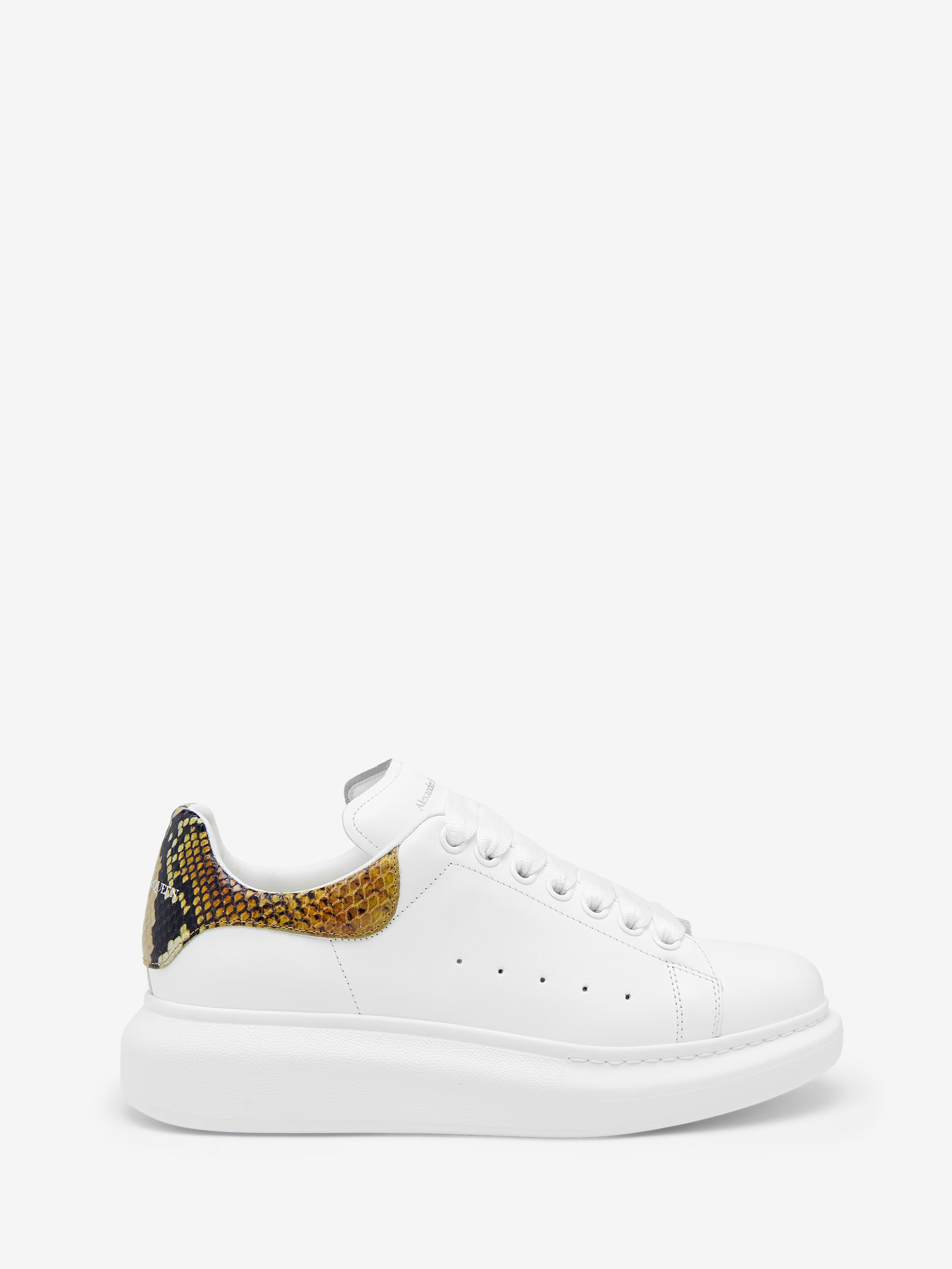 Women's Oversized Sneaker in White/Natural