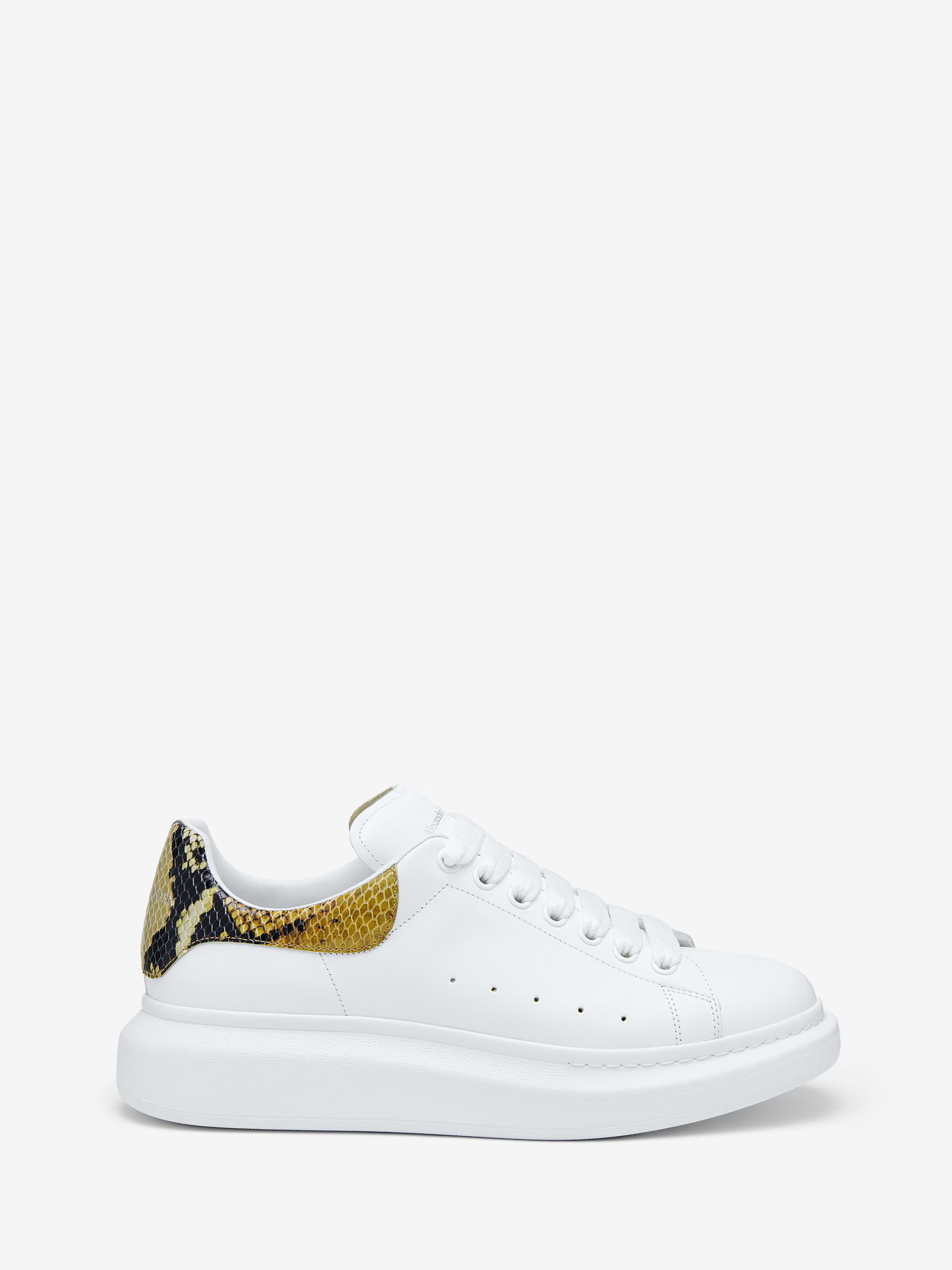 Men's Oversized Sneaker in White/Natural
