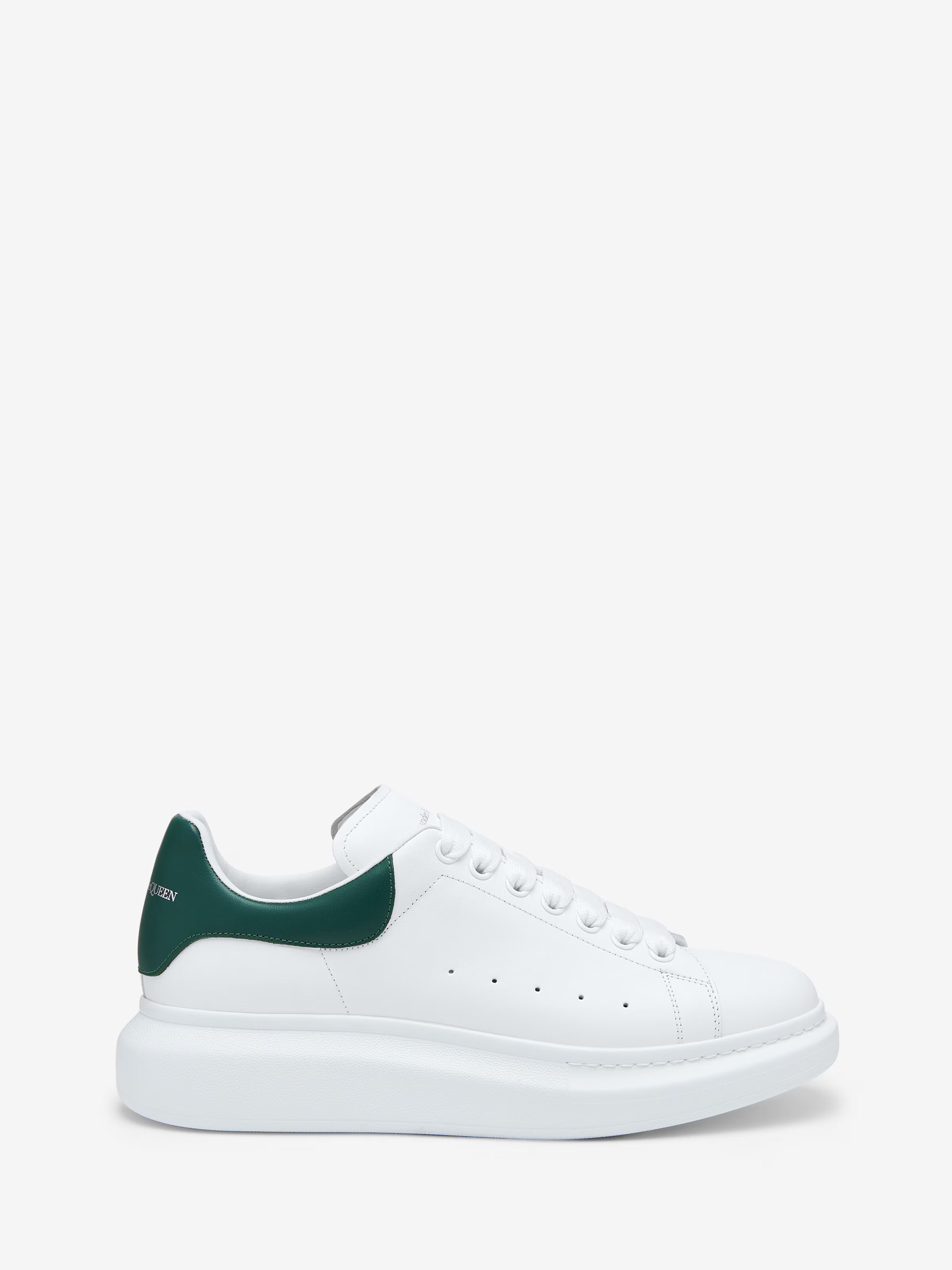 Men's Oversized Sneaker in White/Green