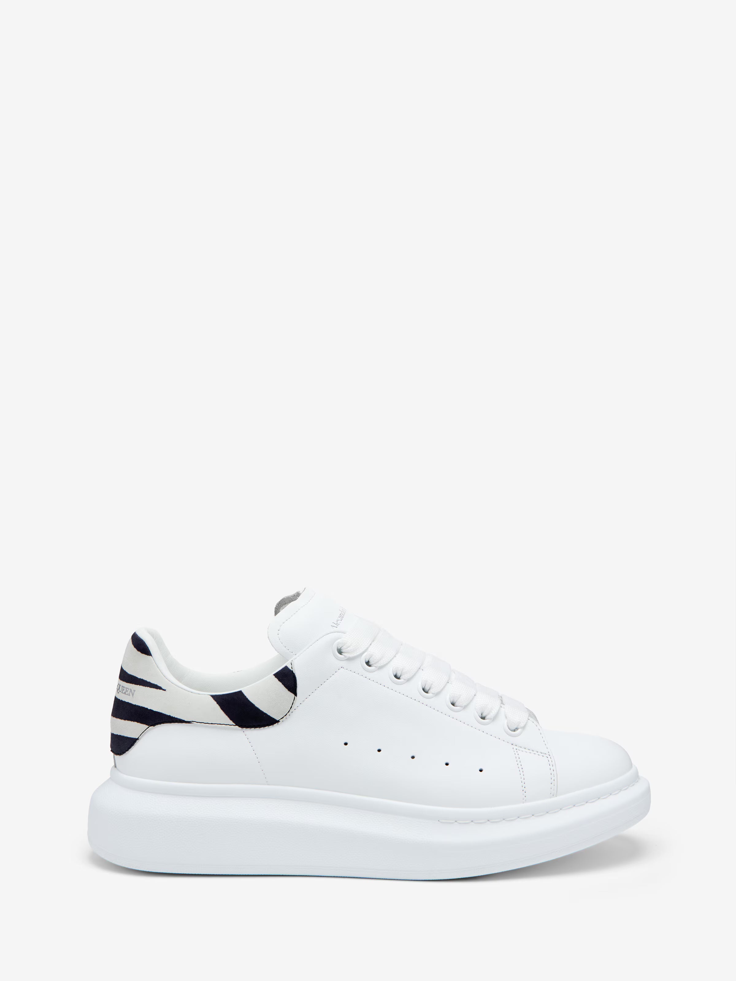 Men's Oversized Sneaker in White/Black