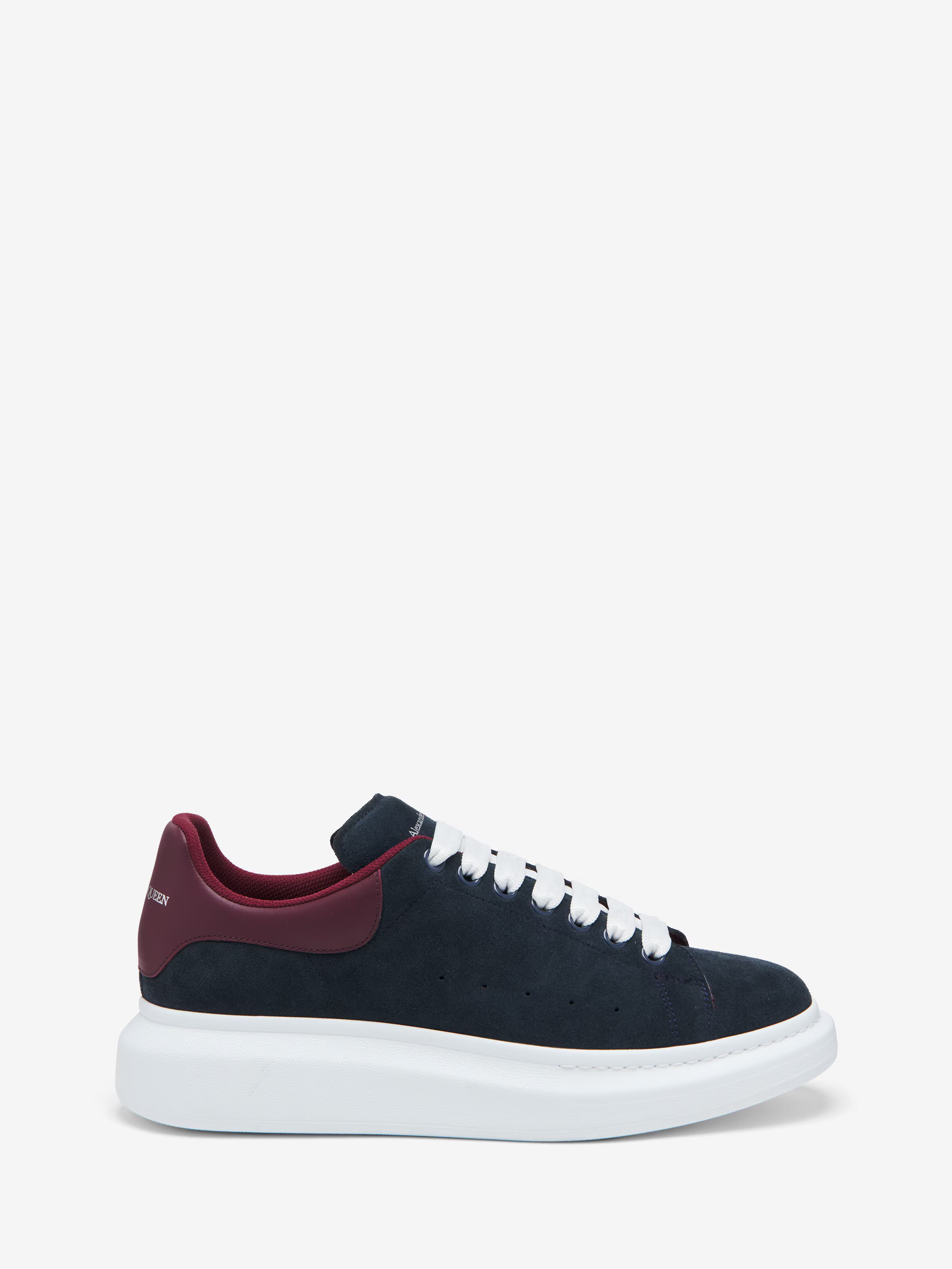 Men's Oversized Sneaker in Blue/Bordeaux