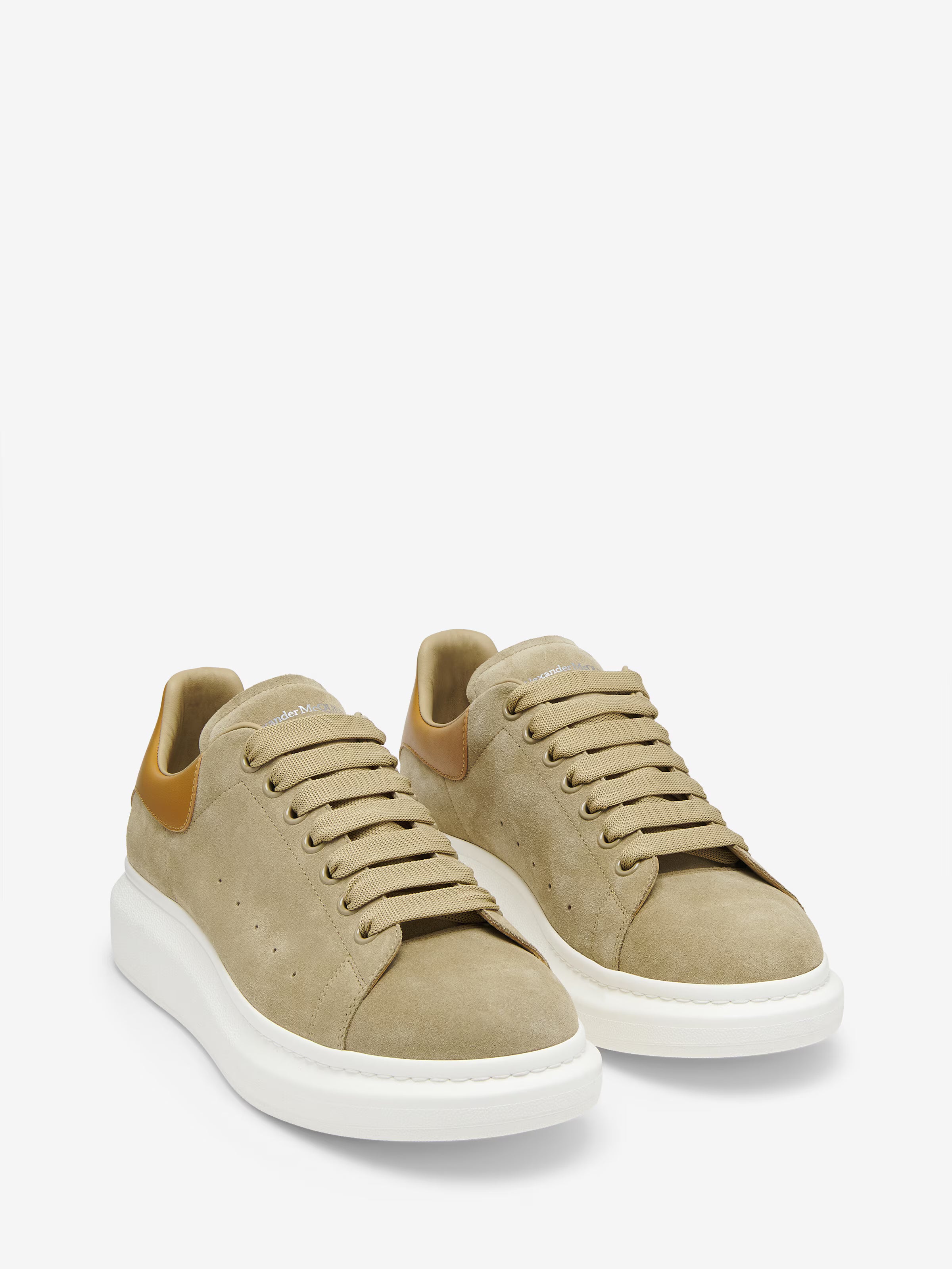 Men's Oversized Sneaker in Dark Caramel