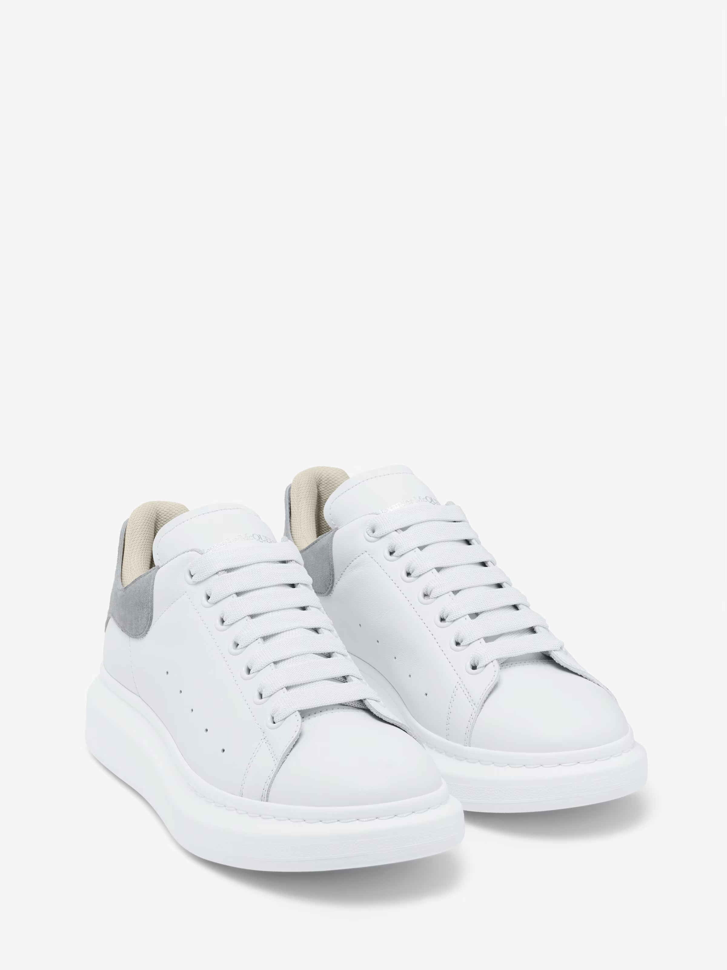 Men's Oversized Sneaker in White/Light Grey