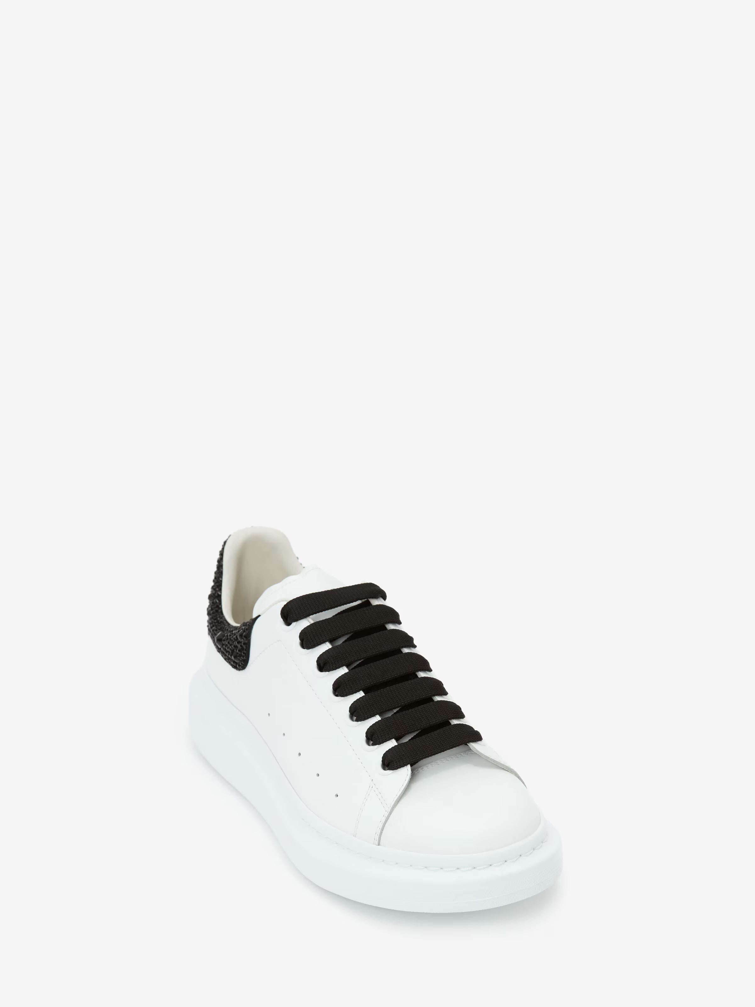 Men's Oversized Sneaker in White/Jet Black