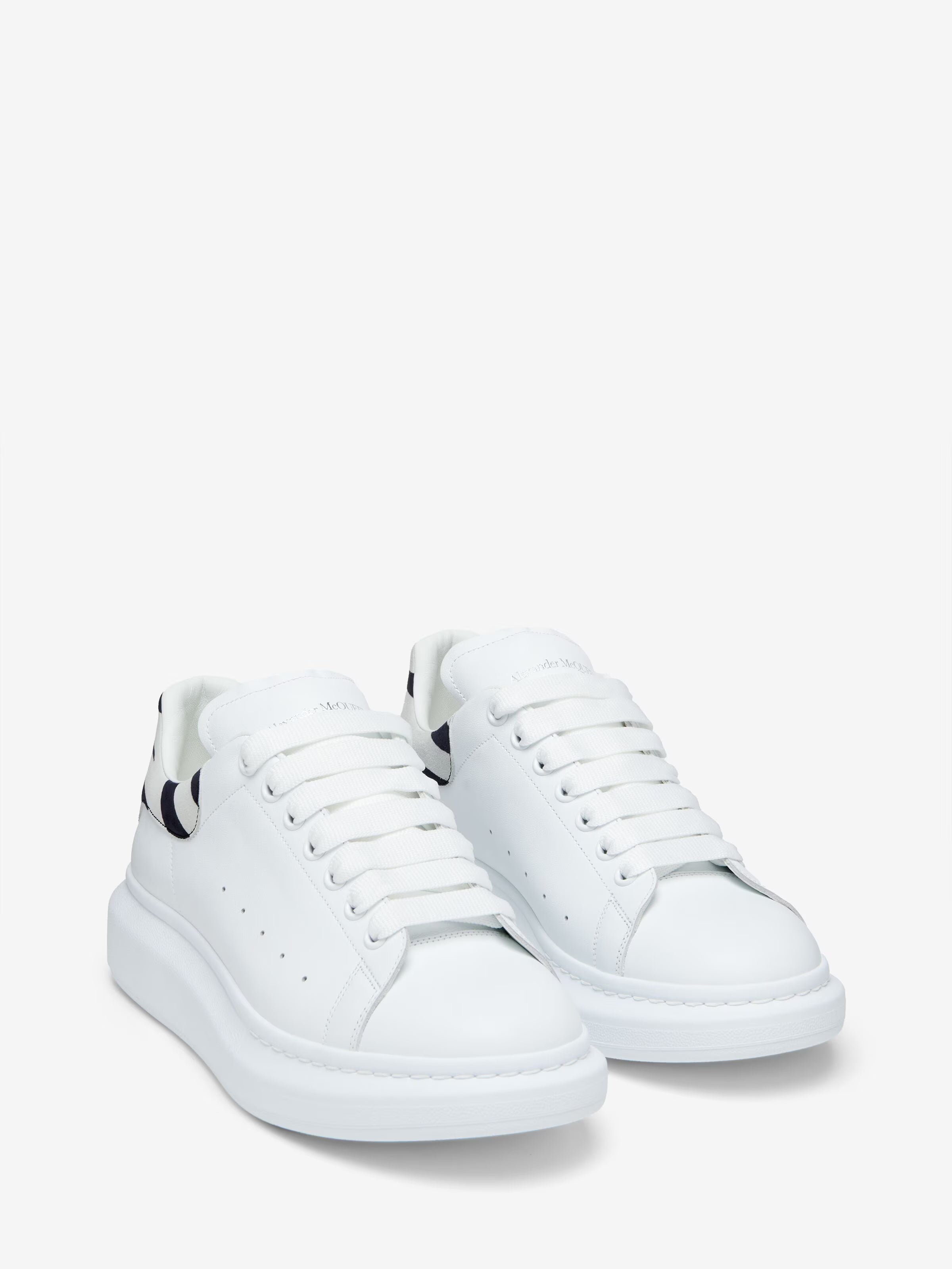 Men's Oversized Sneaker in White/Black