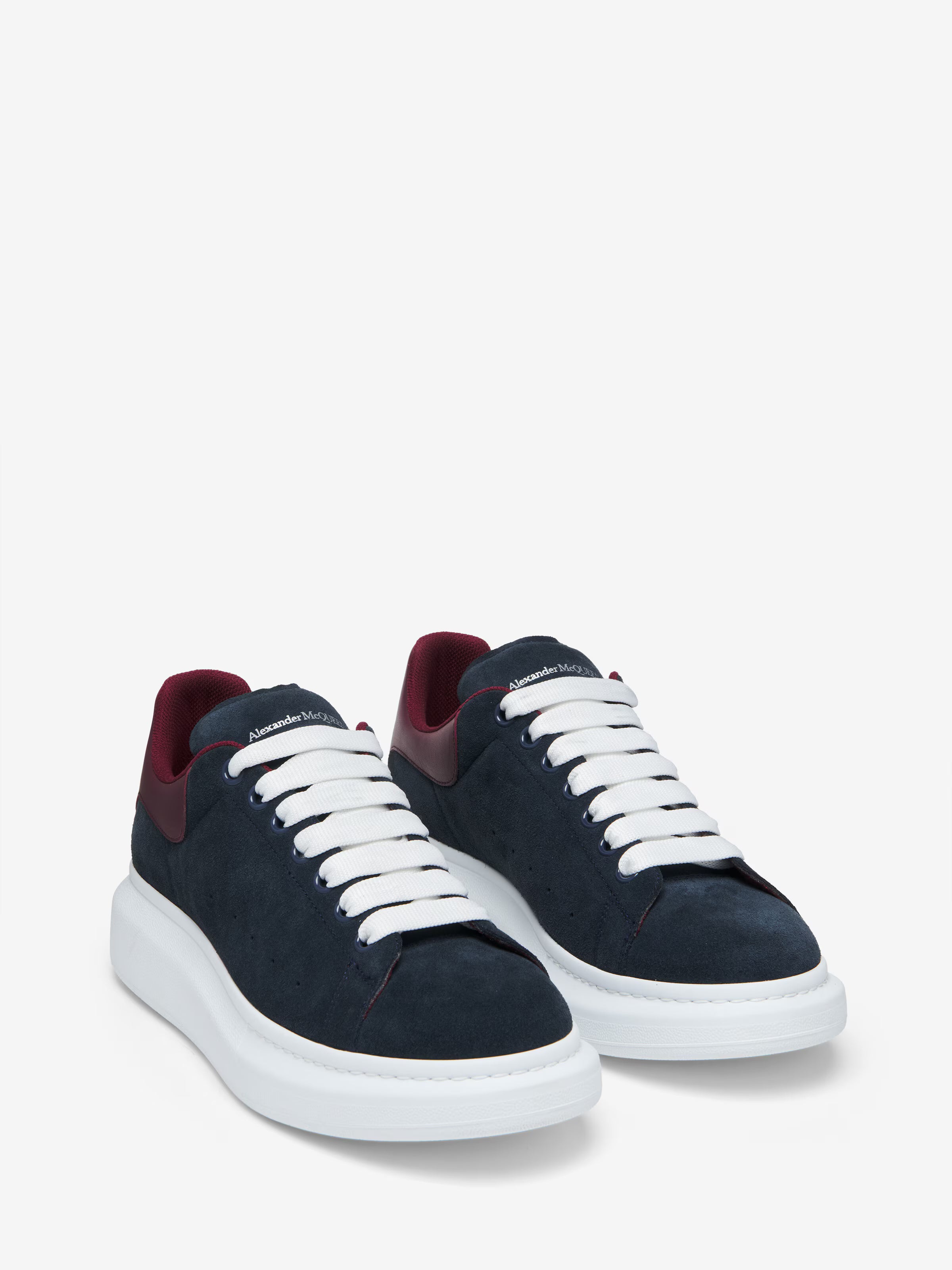 Men's Oversized Sneaker in Blue/Bordeaux