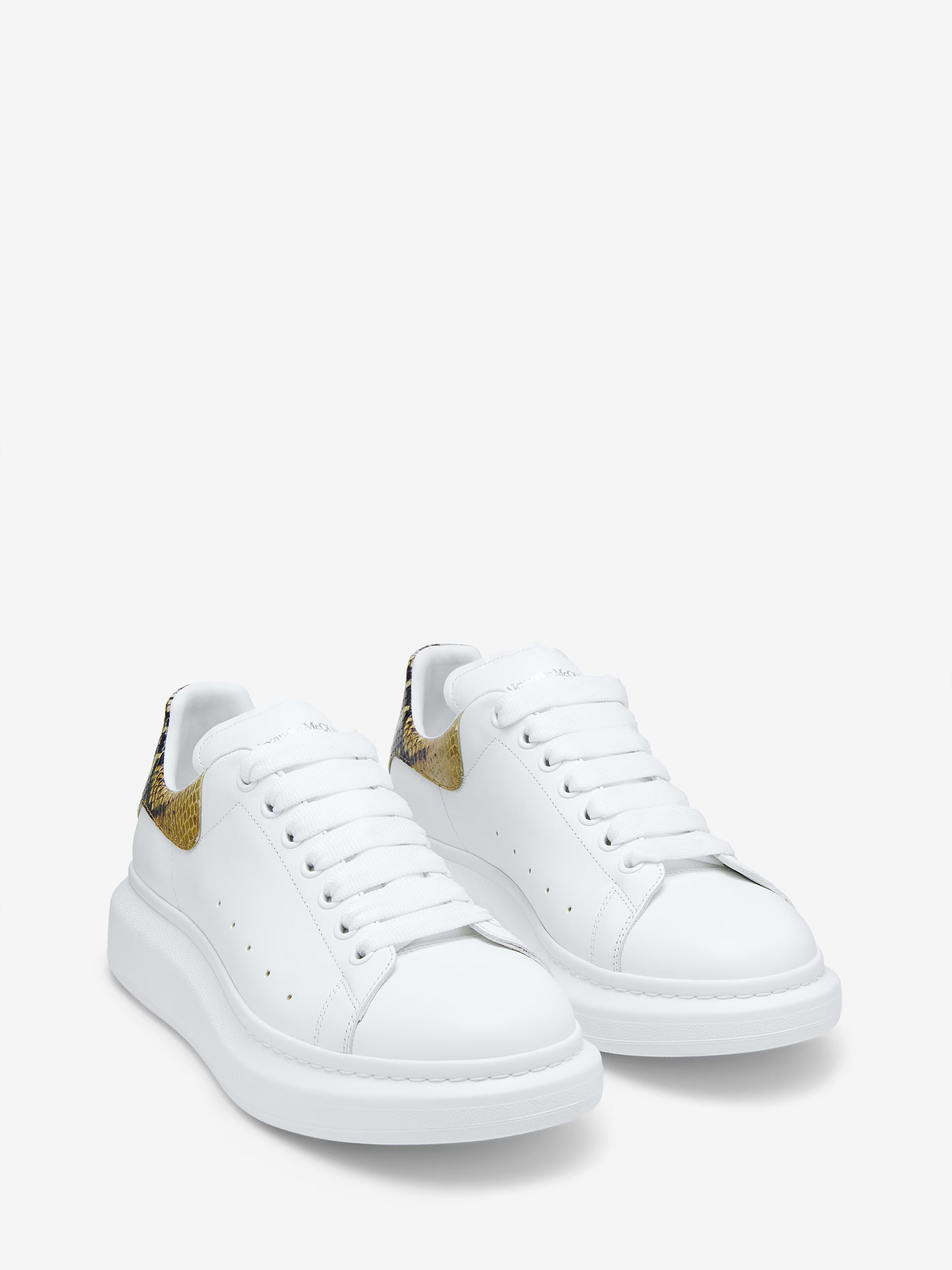 Men's Oversized Sneaker in White/Natural