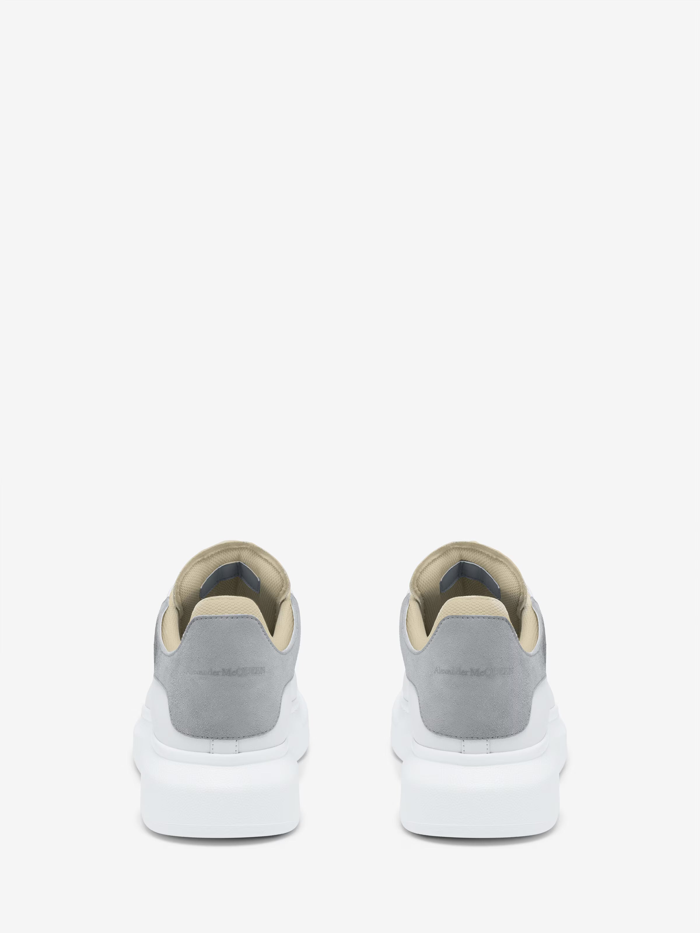 Men's Oversized Sneaker in White/Light Grey