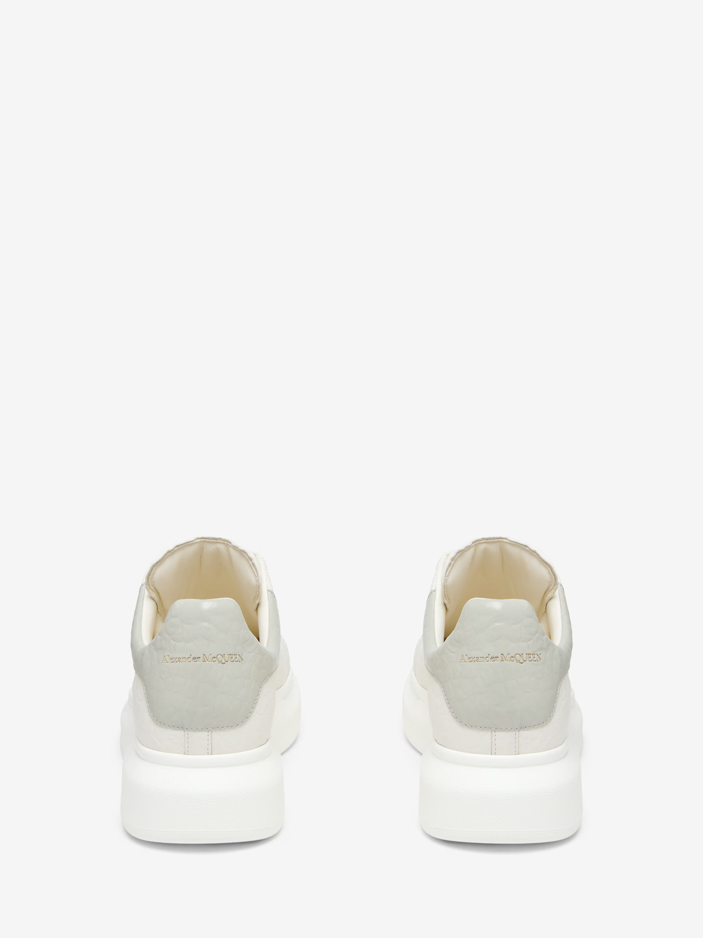 Men's Oversized Sneaker in Off White/Green