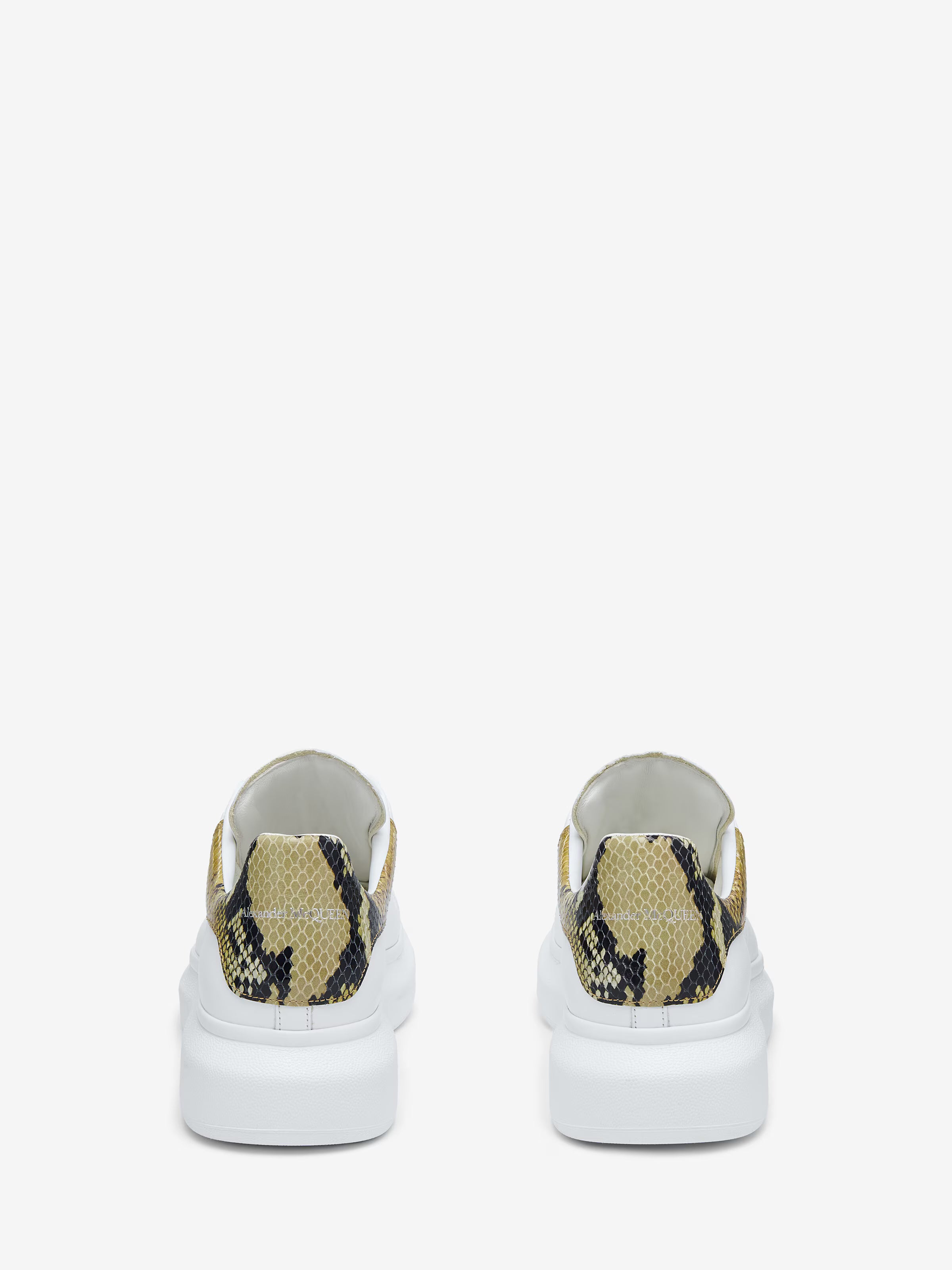Men's Oversized Sneaker in White/Natural