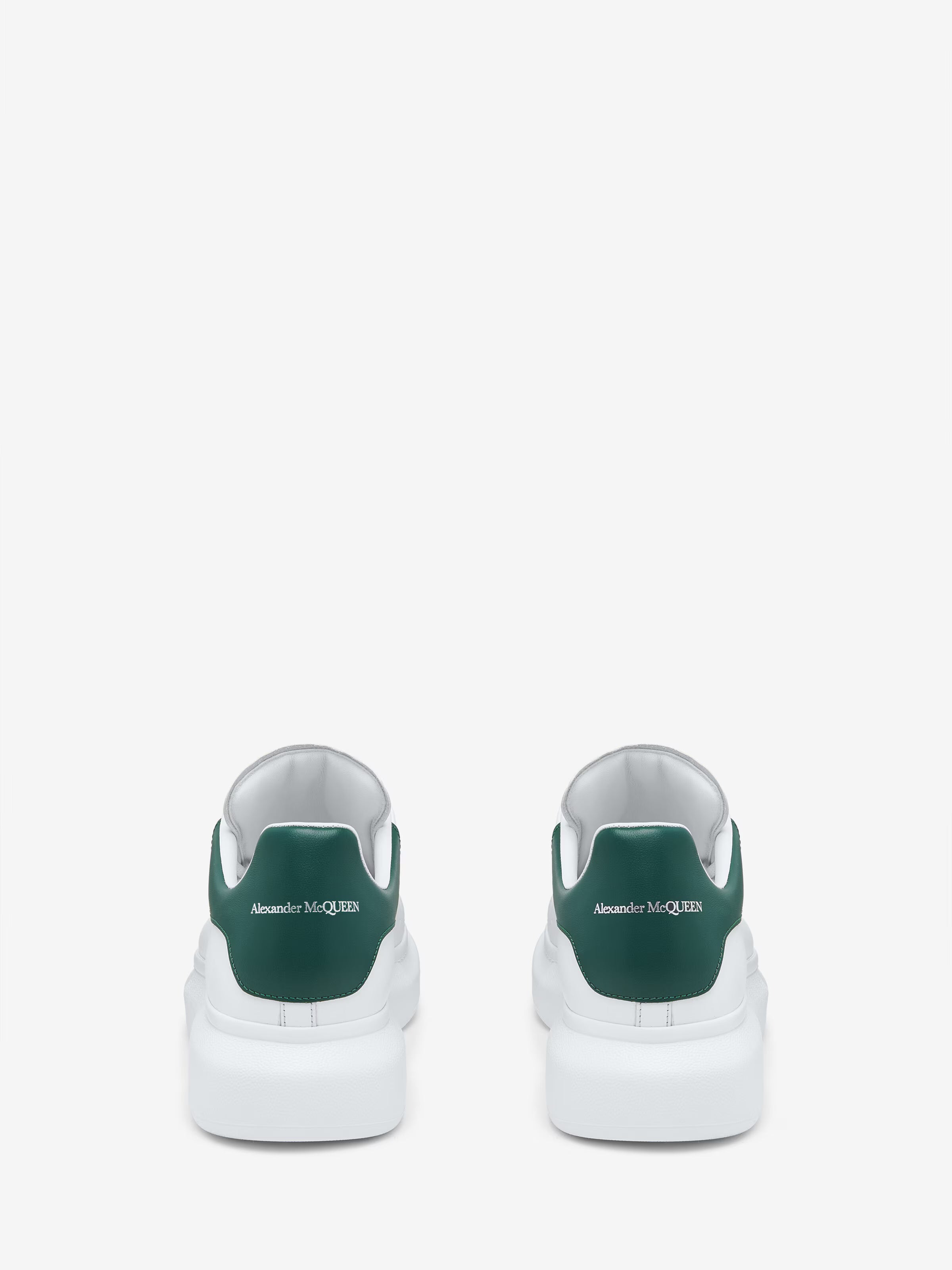 Men's Oversized Sneaker in White/Green