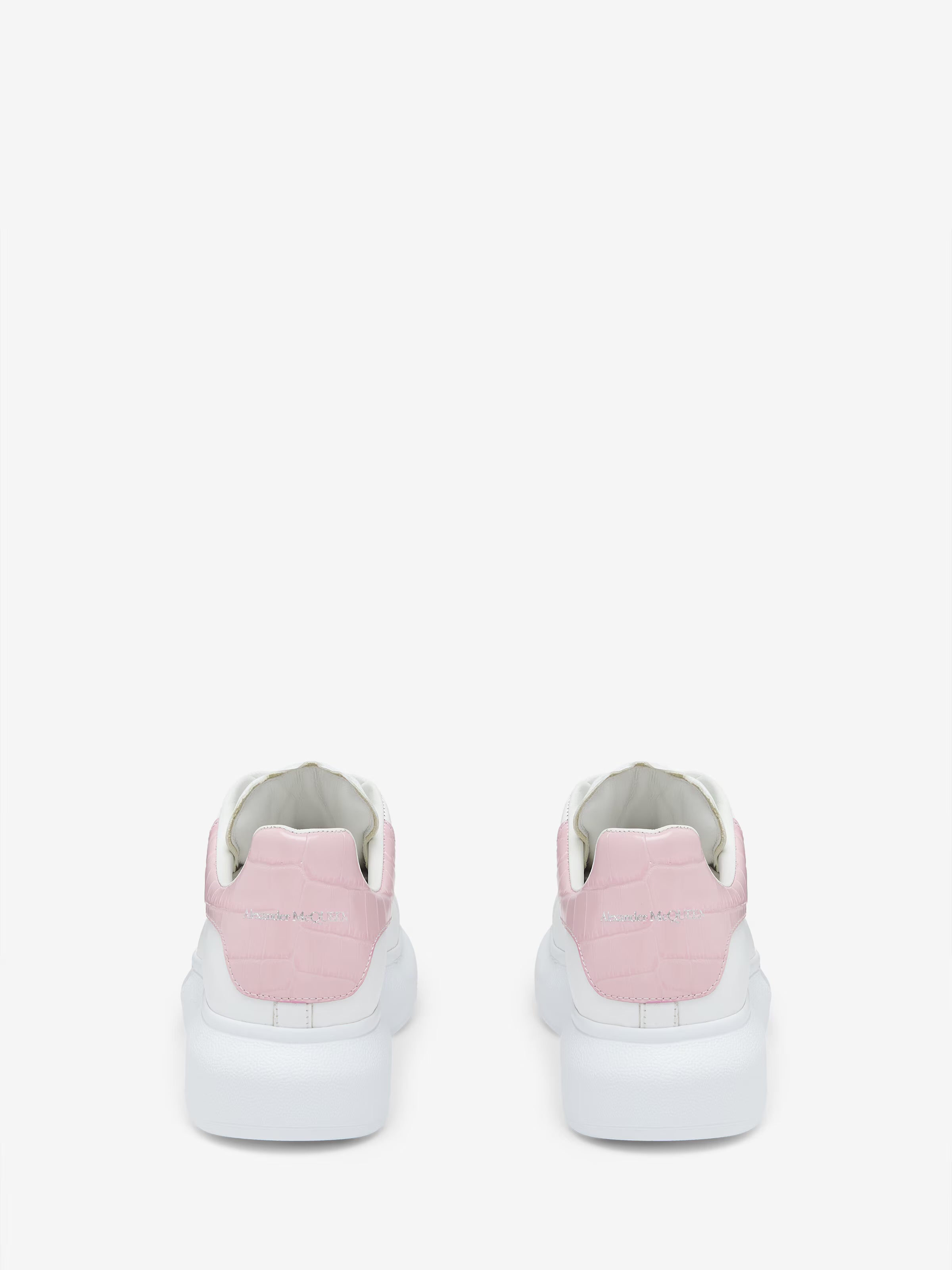 Women's Oversized Sneaker in White/Pink