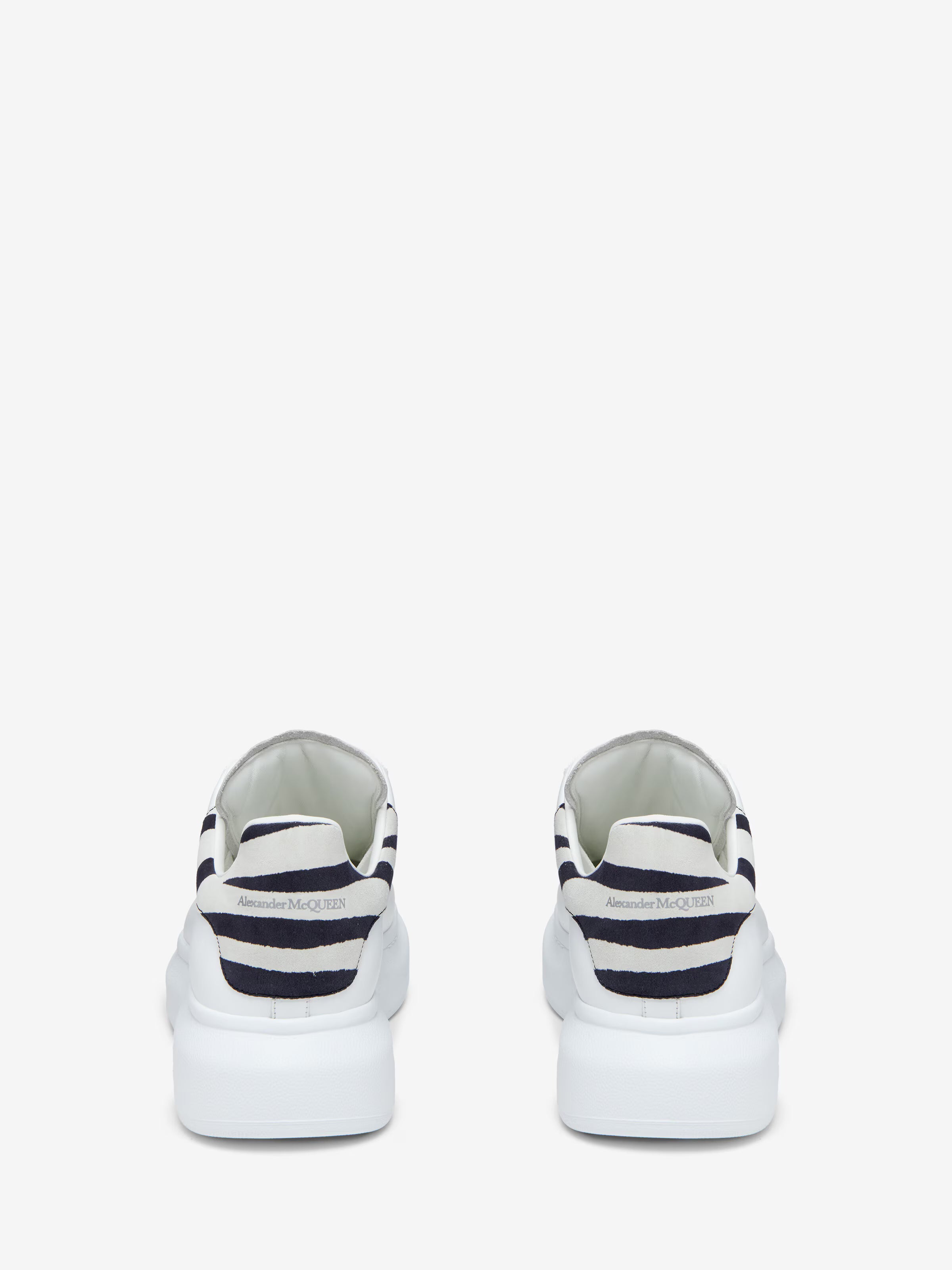 Men's Oversized Sneaker in White/Black