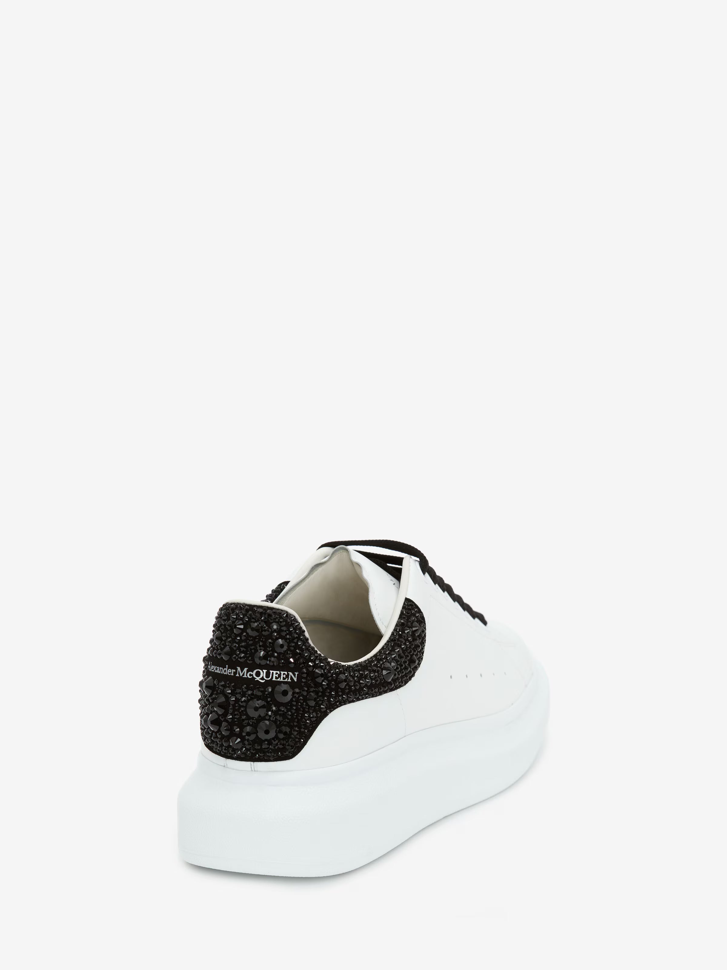 Men's Oversized Sneaker in White/Jet Black