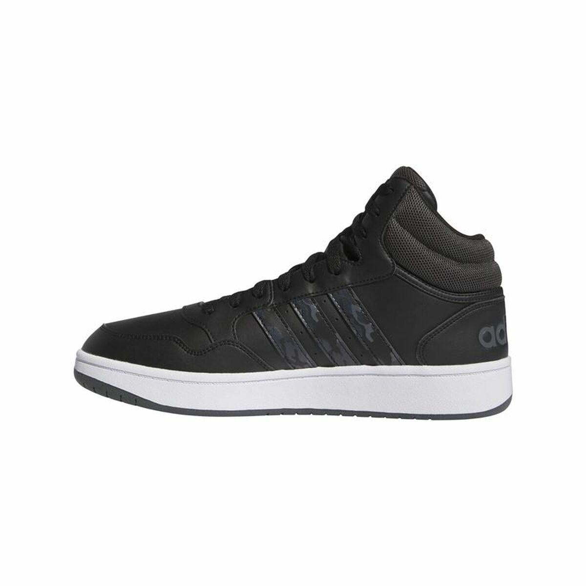 Men’s Casual Trainers Adidas Hoops 3.0 Mid Black