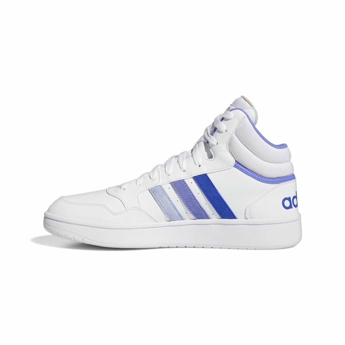 Men’s Casual Trainers Adidas Hoops 3.0 Mid White