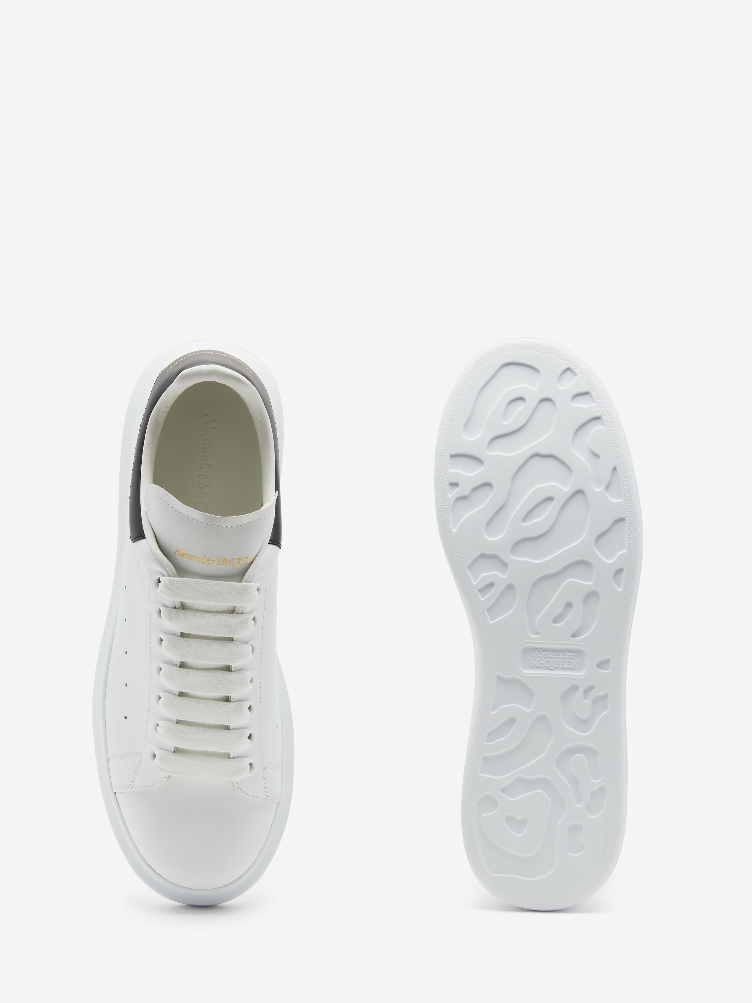 Men's Oversized Sneaker in White/Black