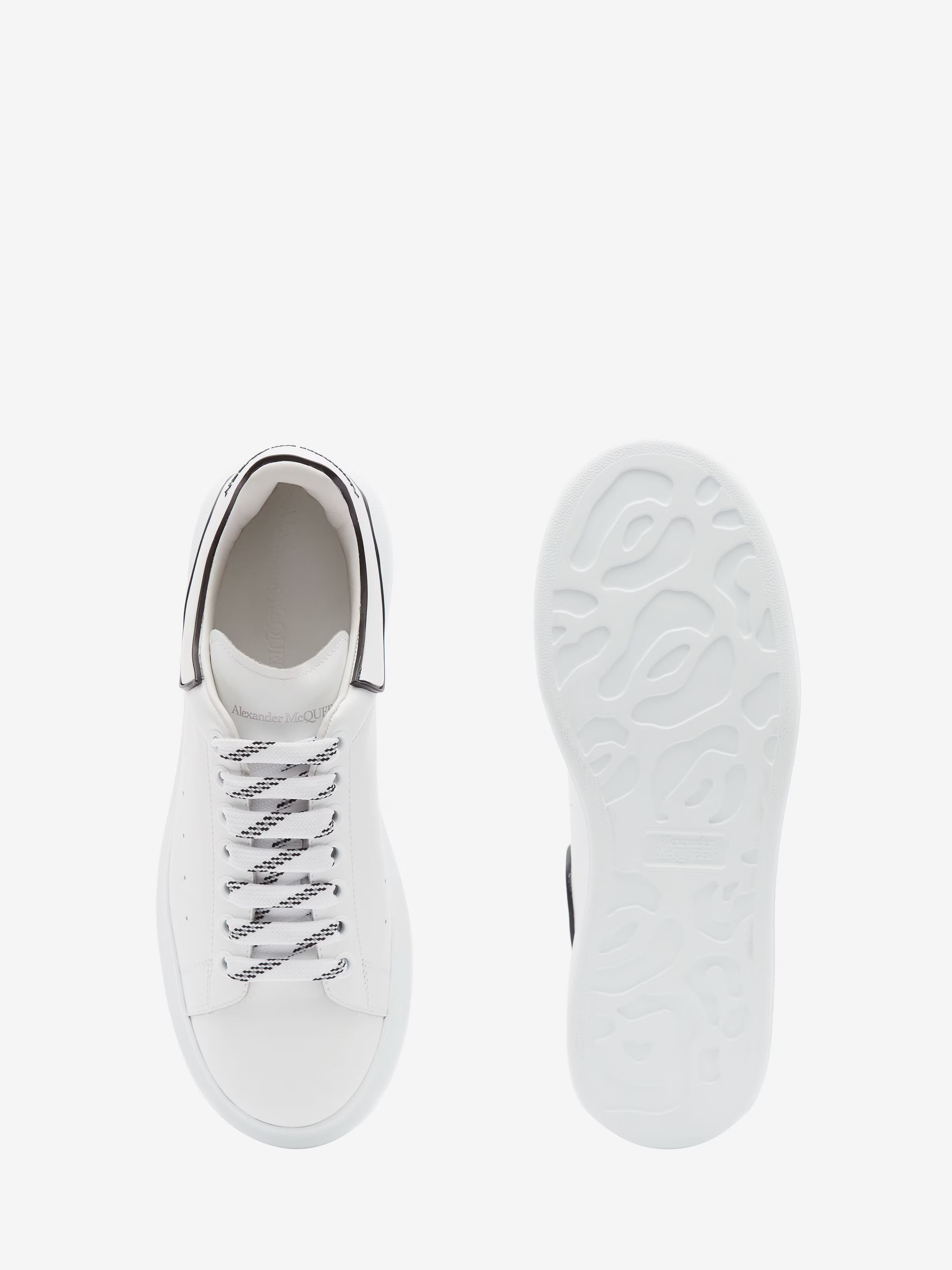 Men's Oversized Sneaker in White/Black
