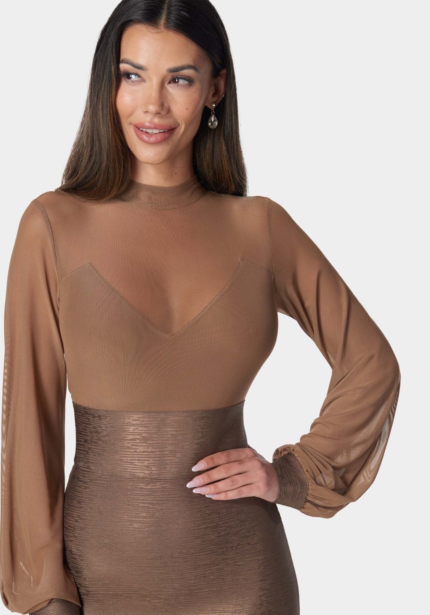 Bandage Sparkle Skirt Dress - RewearHau