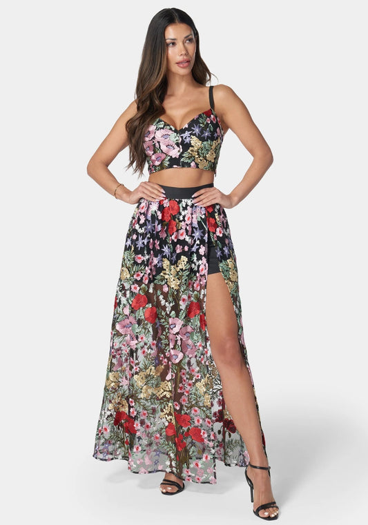 Embroidered Two Piece Set - RewearHau